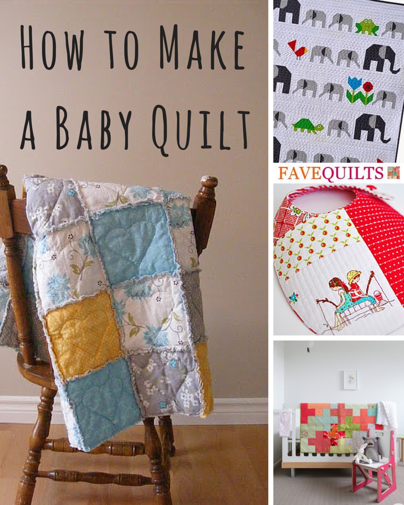 How To Make A Baby Quilt 10 Free Baby Quilt Patterns DIY Shower Gifts Seams And Scissors