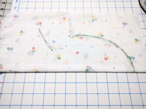 fabric folded
