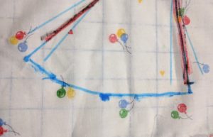 Lines after using Cap to Mark seams
