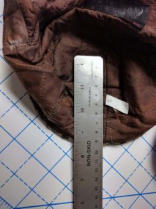 Measuring the Cap to make adjustments